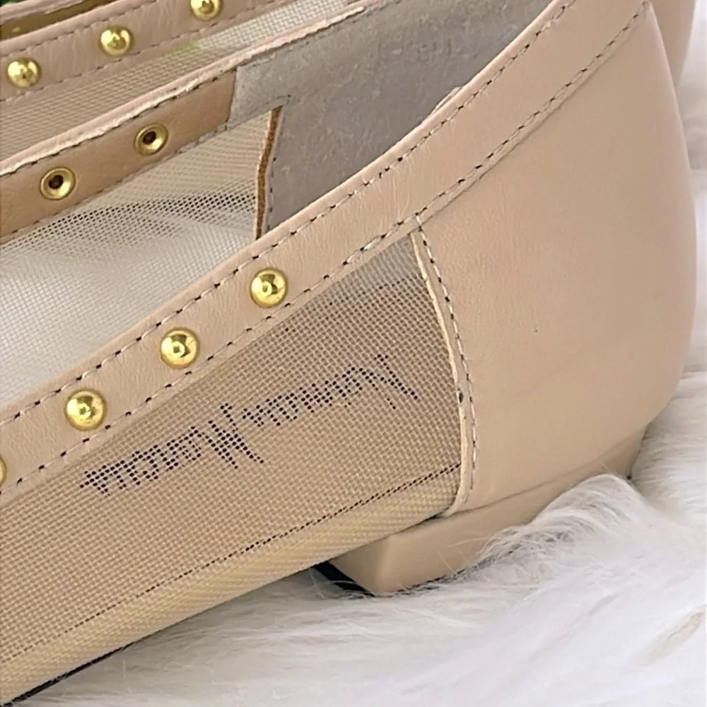 Neiman‎ Marcus “Gertrud” Studded Flats